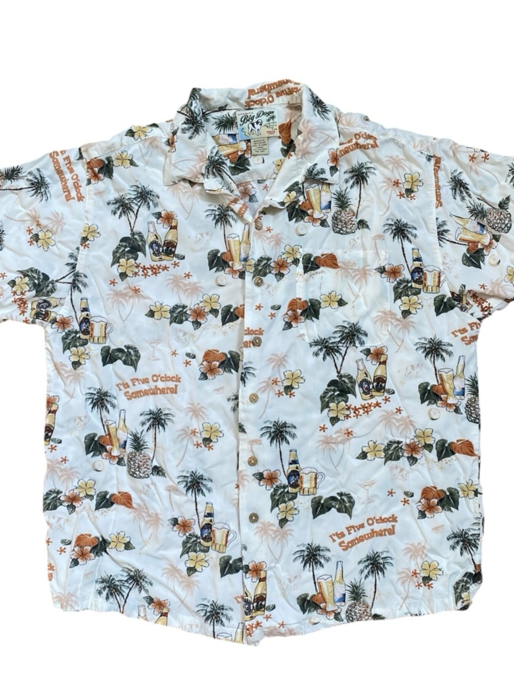 Y2K Big Dogs Hawaiian Shirt